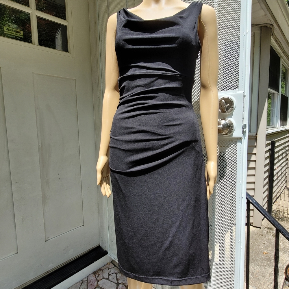 White House Black Market sexy black dress